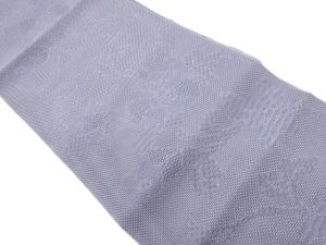 花唐草模様織出し夏用名古屋帯